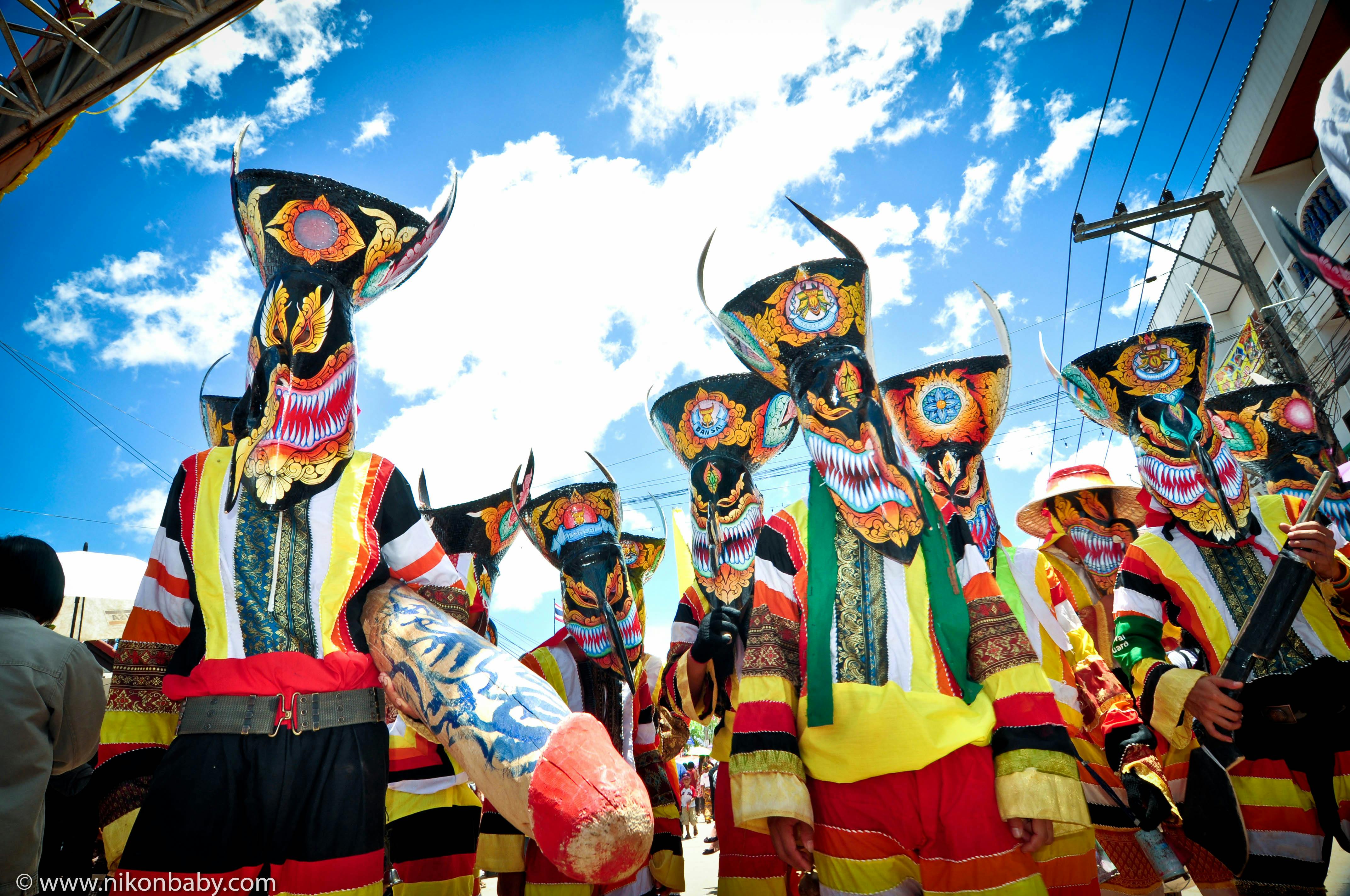 Phi Ta Khon (Ghost Festival)